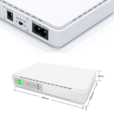 mikro ups kai powerbank gia router modem cameres asfaleias